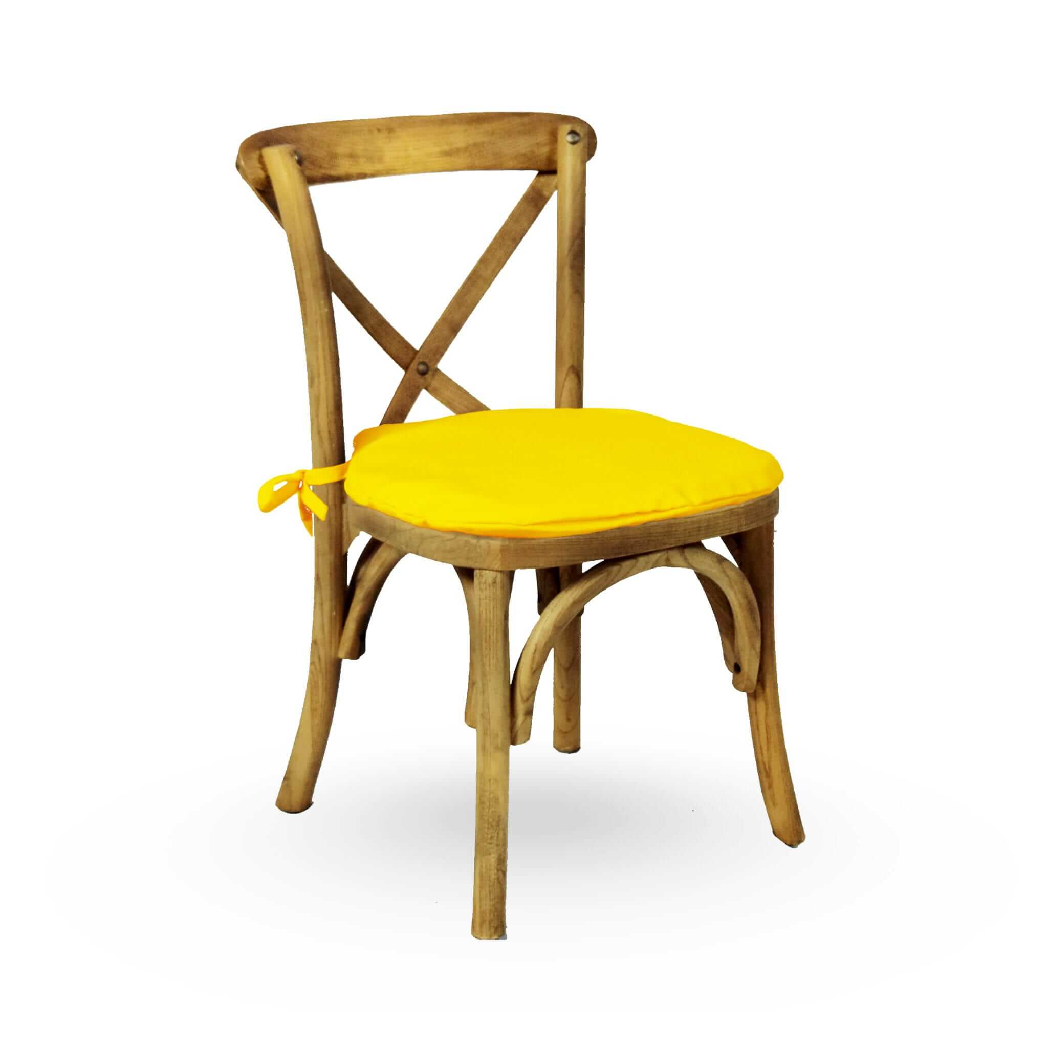 Natural Wood Kids Crossback Chair - Image 3