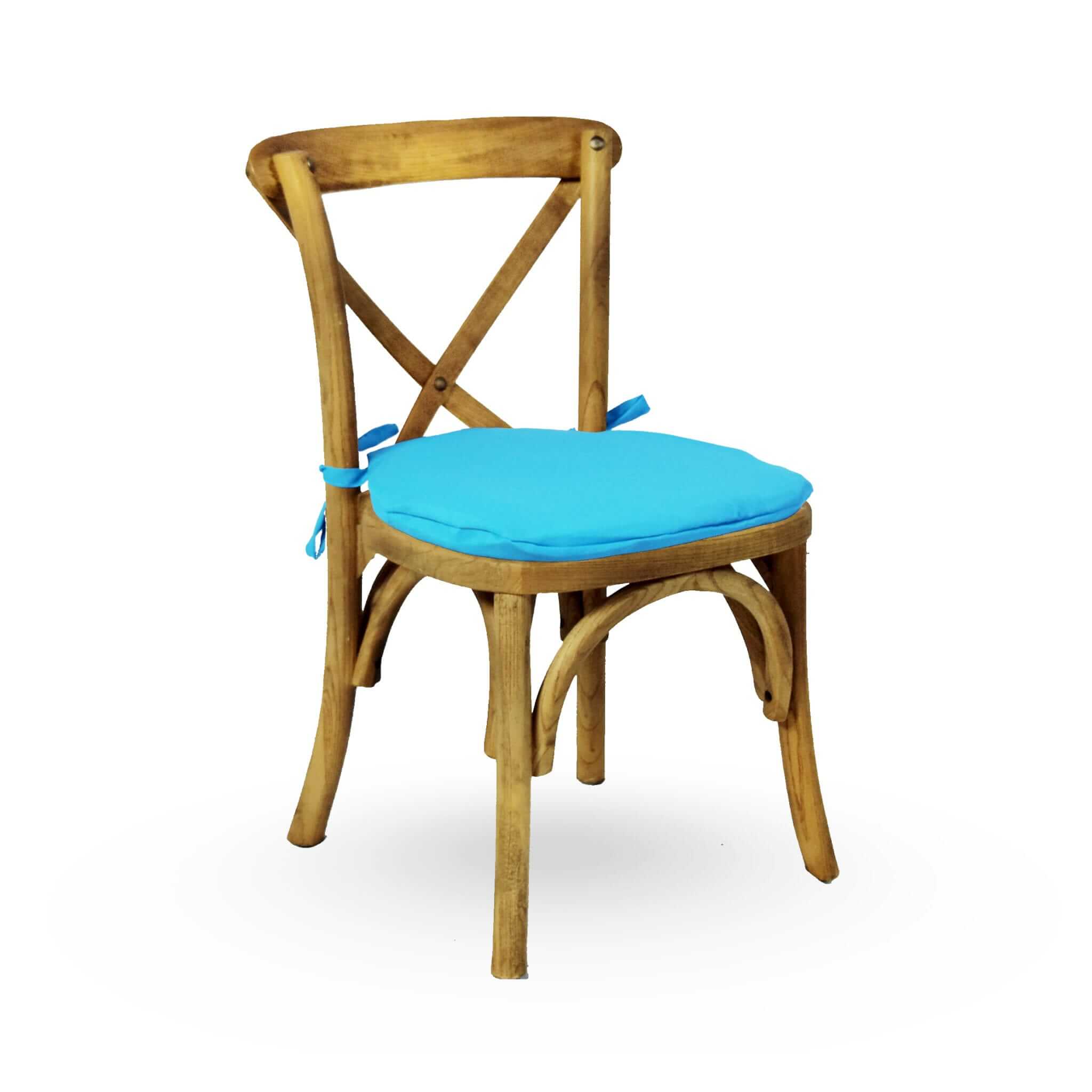 Natural Wood Kids Crossback Chair - Image 4