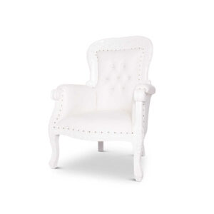 White/White Armchair