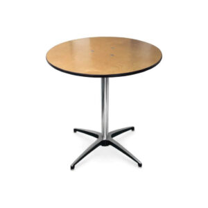 30in Round Plywood Table