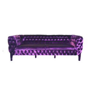 Majestic Sofa Purple Velvet