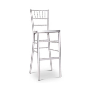 Silver European Chiavari Barstool