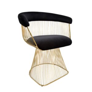 Bottega Black Lounge Chair