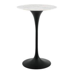 Camila Black Highboy Table