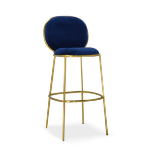 London Chic Barstool - Royal Blue