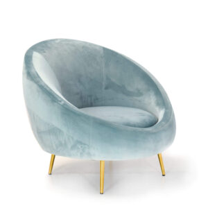 Santorini Sea Blue Lounge Chair