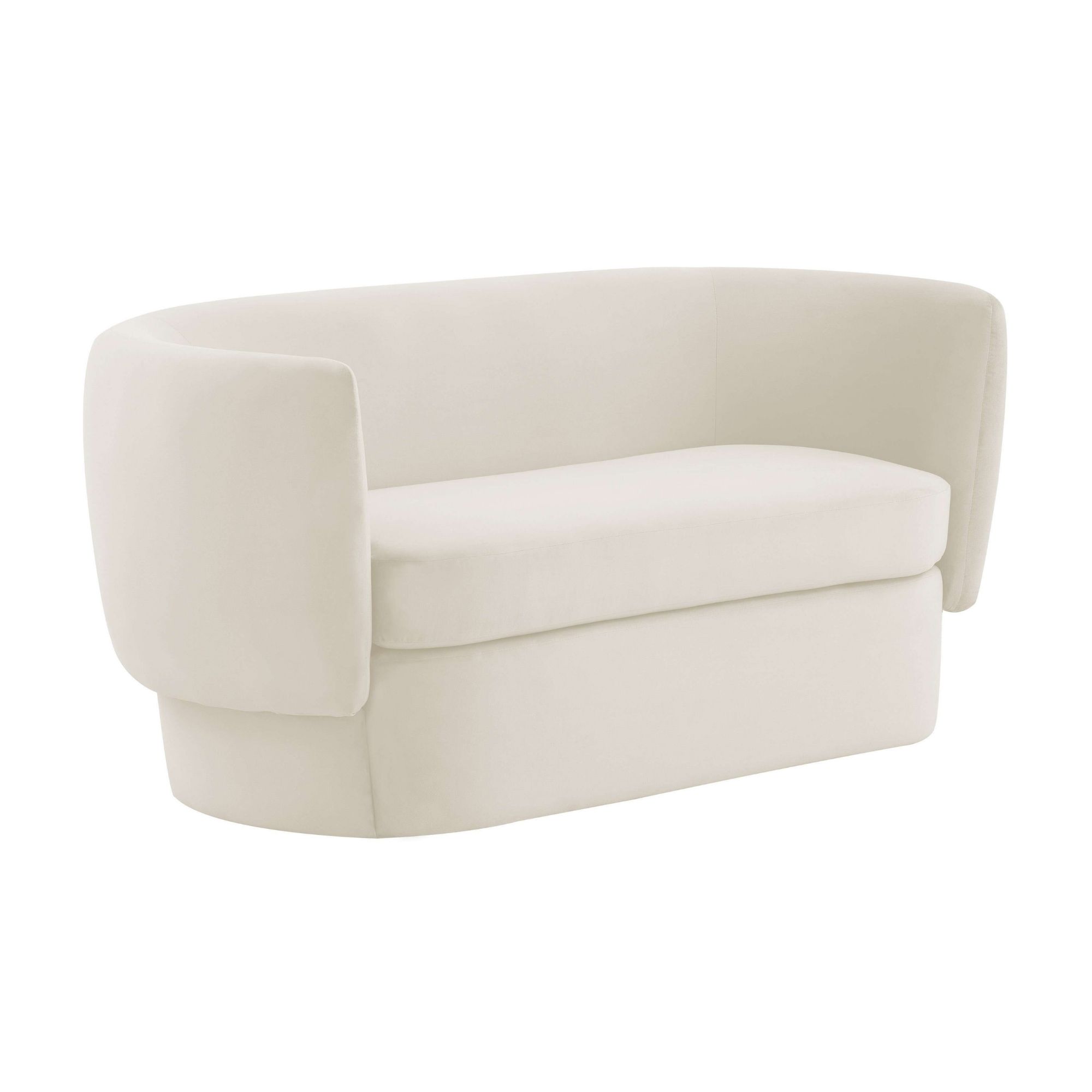 Dior Cream Loveseat - Image 2