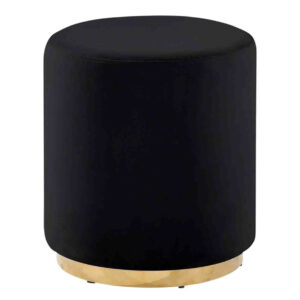 Gala Black Ottoman
