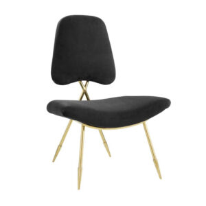 Century Black Lounge Chair