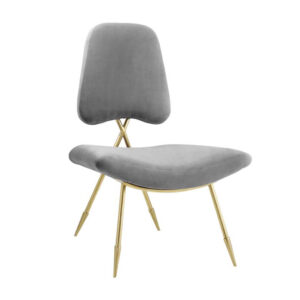 Century Gray Lounge Chair