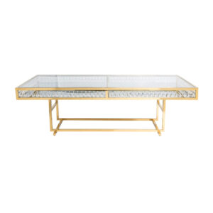 Crystal Gold Dining Table