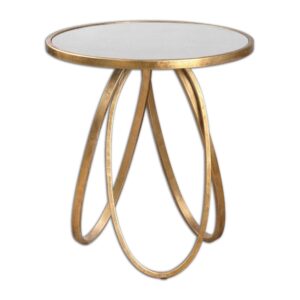 Marie Gold Side Table