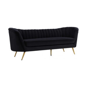 Milan Black Sofa