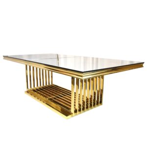 Legacy Gold Rectangular Dining Table