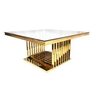 Legacy Gold Square Dining Table 60"