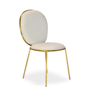 London Chic Gold Dining Chair