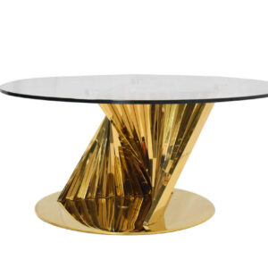 Park Ave Gold Coffee Table