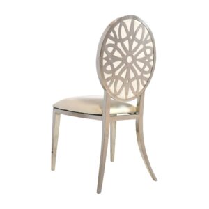 Imperial Silver Dining Chair - Venetian