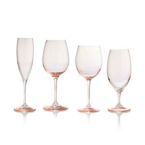 Alice Glassware Blush Collection