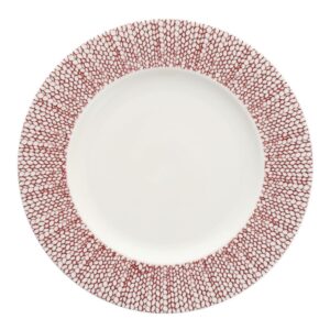 Anastasia Red Charger 12"