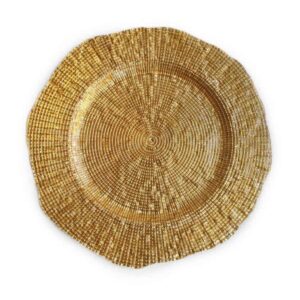 Mercury Gold Charger 13"