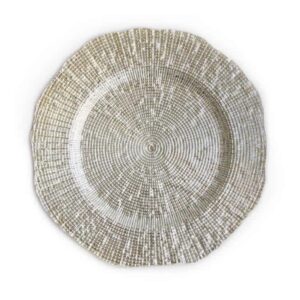 Mercury Silver Charger 13"