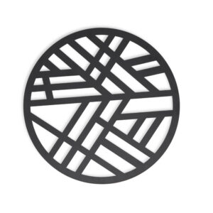 Geometric Black Charger