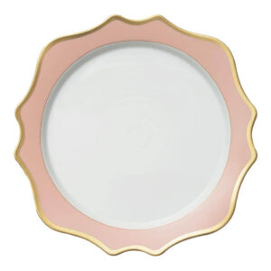 Signature Pink Gold Charger 12"